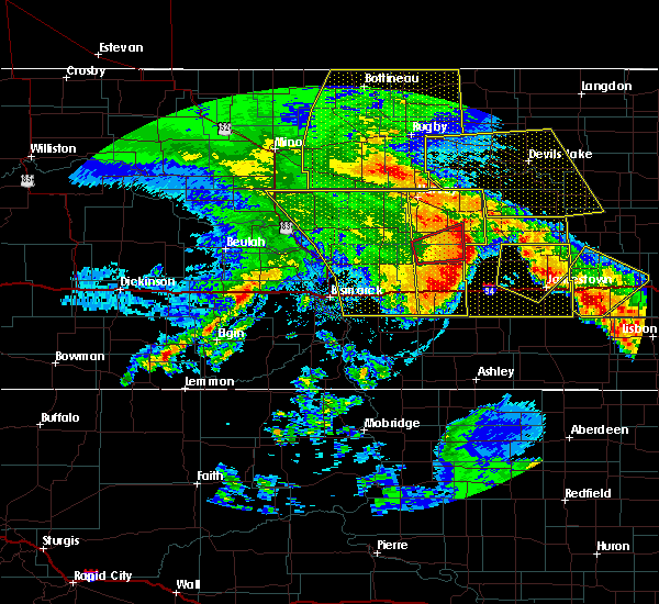Interactive Hail Maps Hail Map for Carrington, ND
