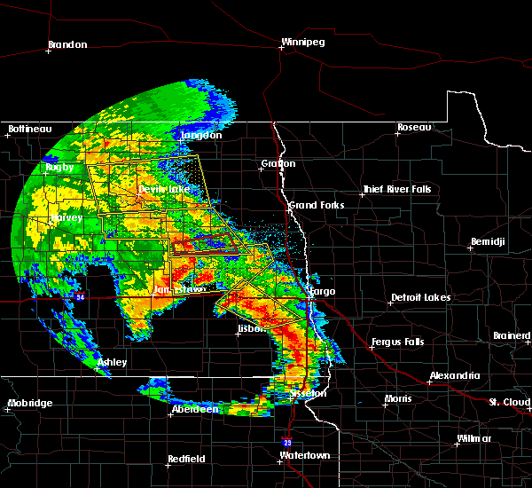 Interactive Hail Maps Hail Map for Binford, ND