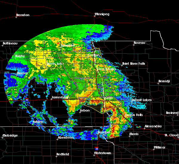 Interactive Hail Maps Hail Map for Fargo, ND