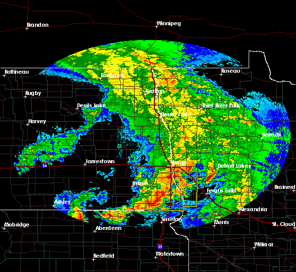 Interactive Hail Maps Hail Map for Lidgerwood, ND