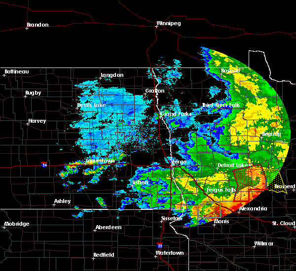 Interactive Hail Maps Hail Map for Parkers Prairie, MN