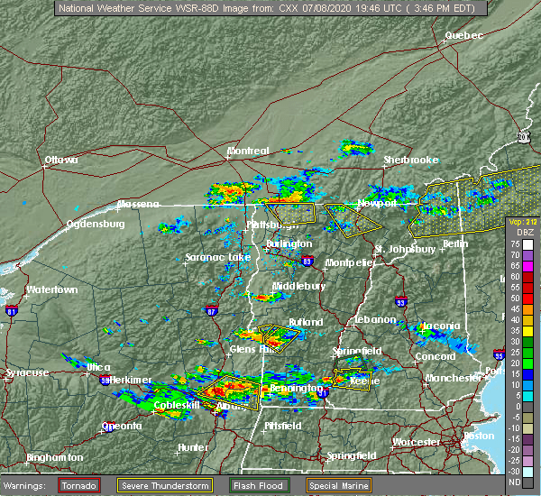Interactive Hail Maps Hail Map for Fair Haven, VT