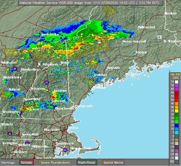 Interactive Hail Maps Hail Map for Farmington, ME