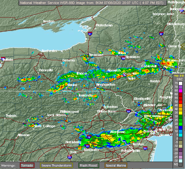 Hail Map for Oneonta, NY Interactive Hail Maps