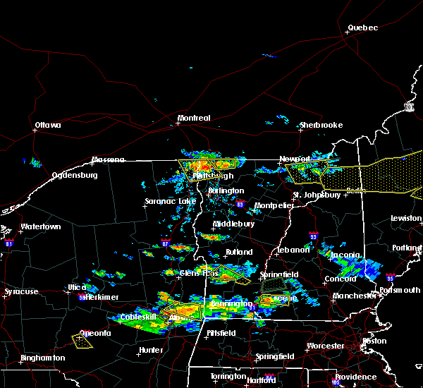 Interactive Hail Maps Hail Map for Canaan, VT