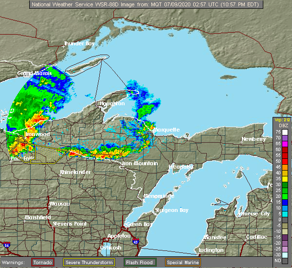 Interactive Hail Maps Hail Map for Lac du Flambeau, WI