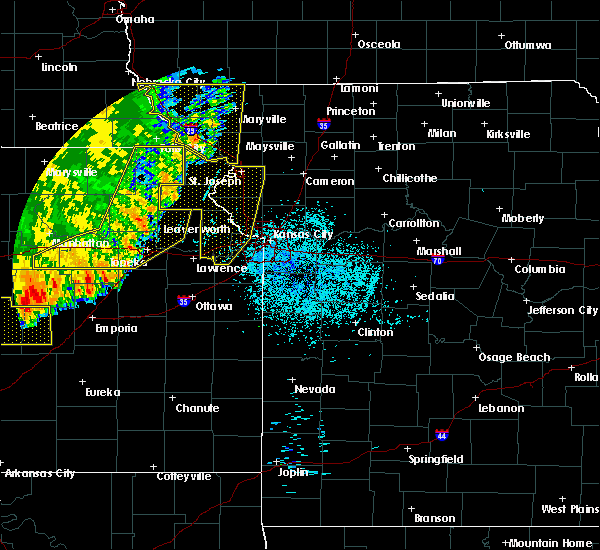 Interactive Hail Maps Hail Map for Kansas City, KS