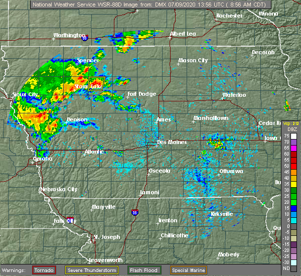 Interactive Hail Maps Hail Map for Laurens, IA