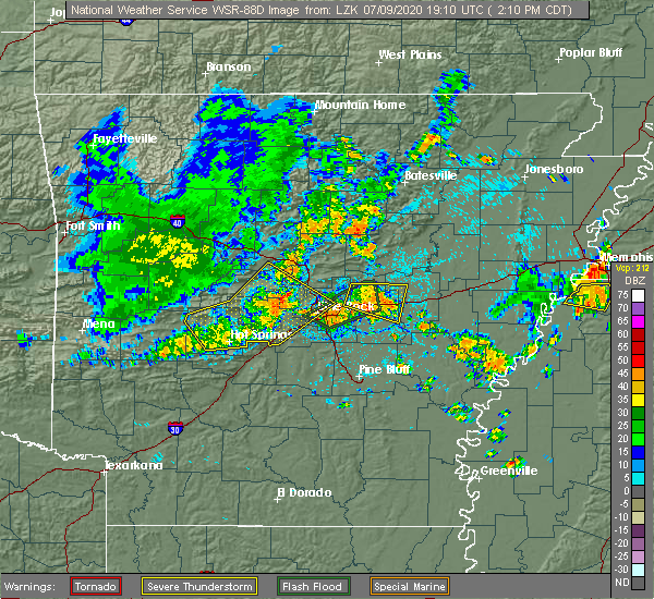 Interactive Hail Maps Hail Map for Jacksonville, AR