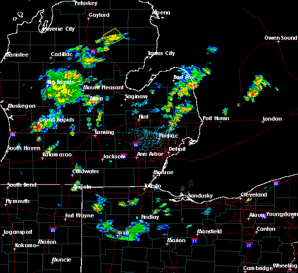 Interactive Hail Maps Hail Map for Capac, MI