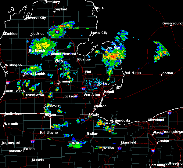 Interactive Hail Maps Hail Map for Minden City, MI