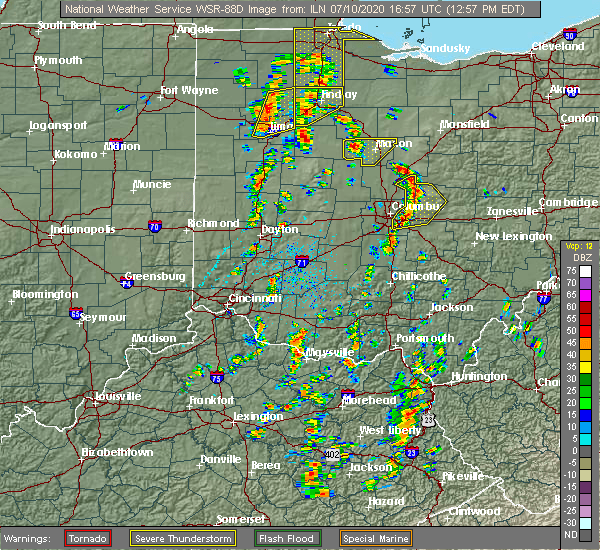 Interactive Hail Maps Hail Map for Hartford, OH