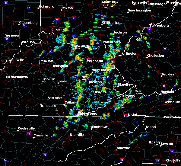 Interactive Hail Maps Hail Map for Salyersville, KY