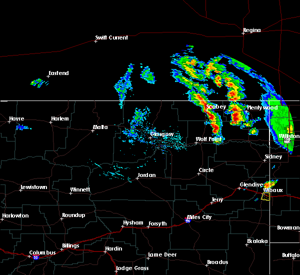 Interactive Hail Maps Hail Map for Wibaux, MT