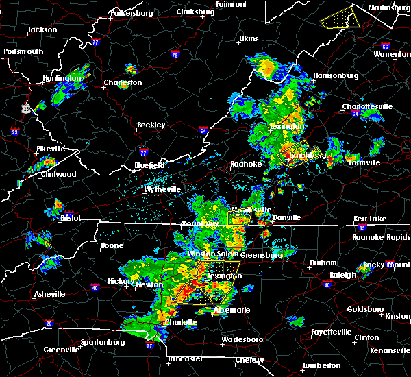 Interactive Hail Maps Hail Map for High Point, NC