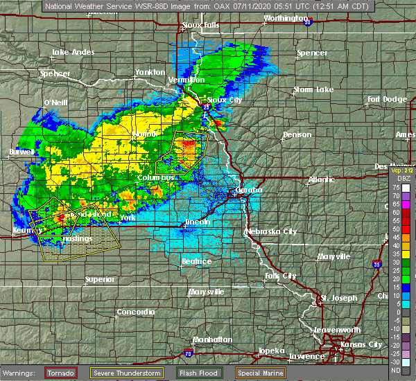 Interactive Hail Maps Hail Map for Fremont, NE