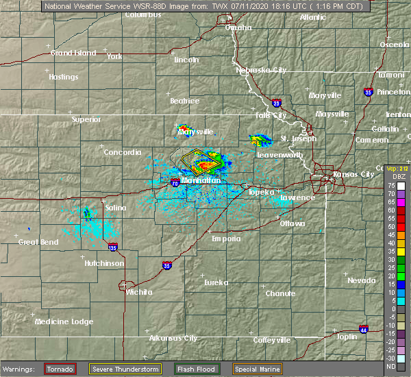 Interactive Hail Maps Hail Map for Paxico, KS