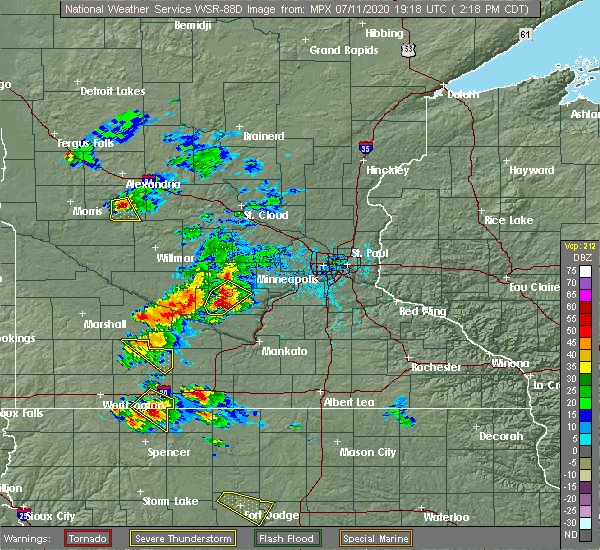 Interactive Hail Maps Hail Map for Ceylon, MN