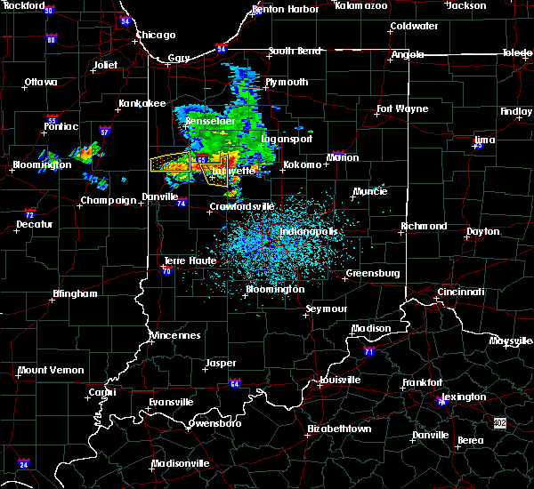Interactive Hail Maps Hail Map for Americus, IN