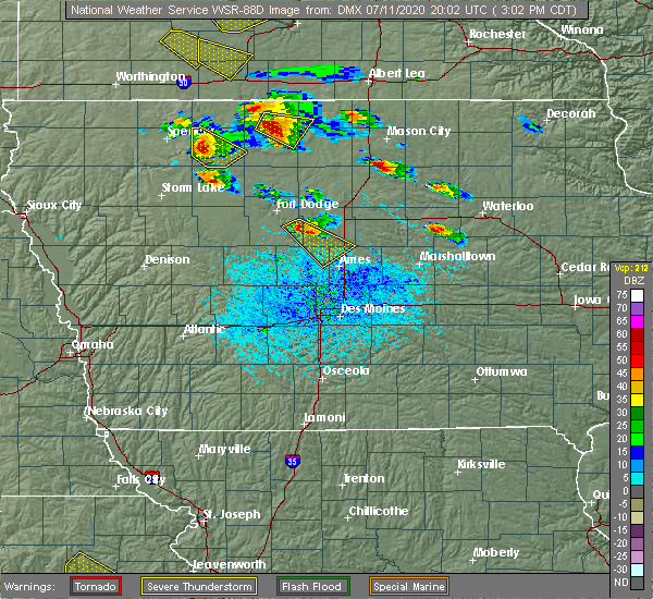 Interactive Hail Maps Hail Map for Emmetsburg, IA