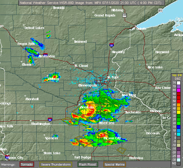 Interactive Hail Maps Hail Map for Janesville, MN