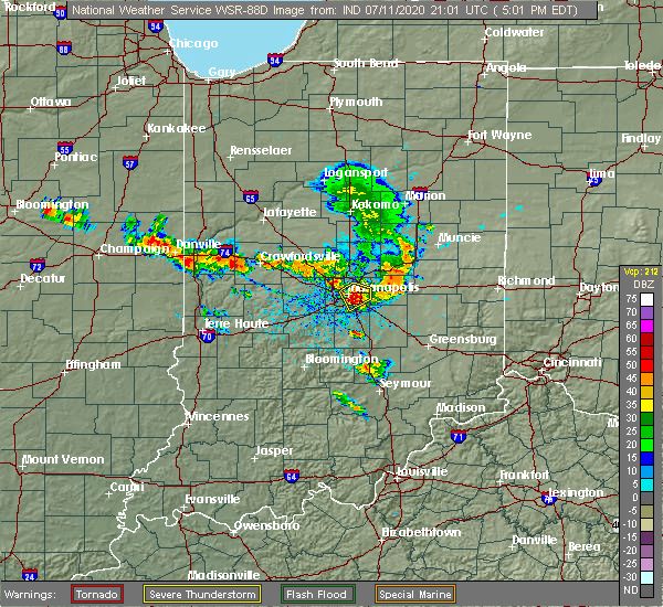 Interactive Hail Maps Hail Map for Covington, IN