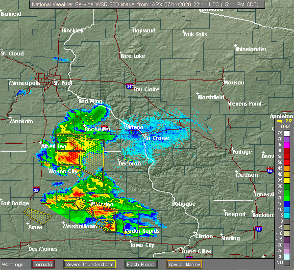 Interactive Hail Maps Hail Map for Lime Springs, IA
