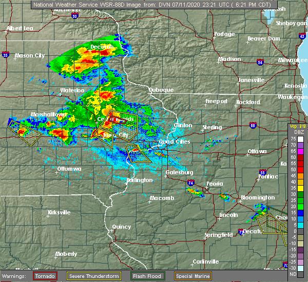 Interactive Hail Maps Hail Map for Tipton, IA