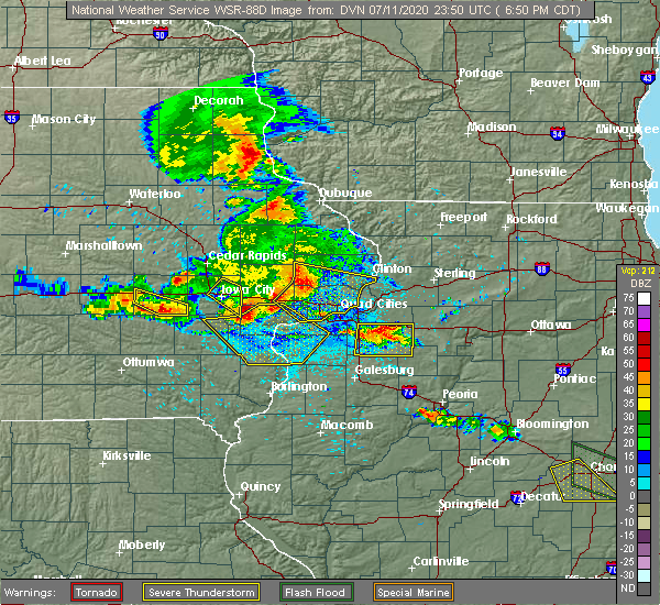 Interactive Hail Maps Hail Map for Wapello, IA