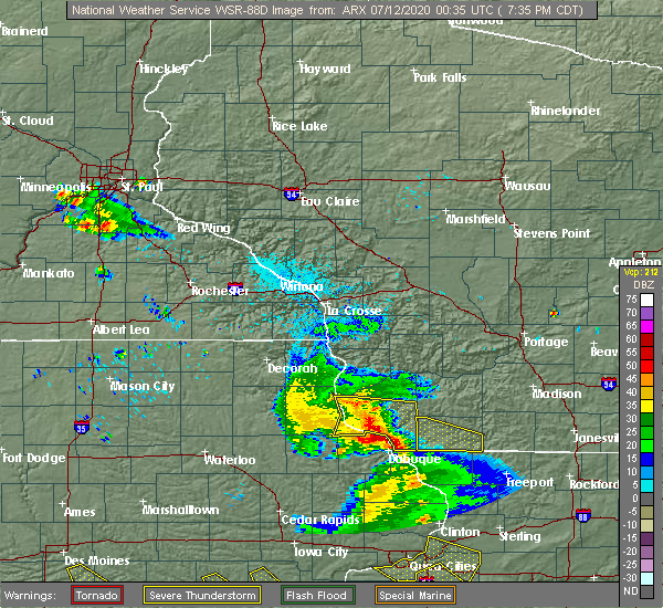 Interactive Hail Maps Hail Map for Millville, IA
