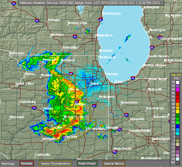 Interactive Hail Maps Hail Map for Saunemin, IL