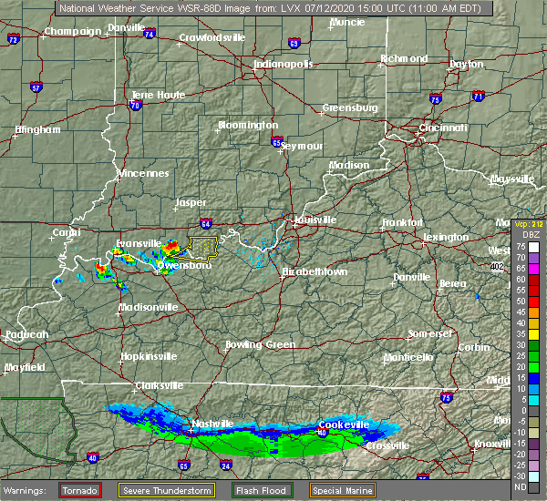 Interactive Hail Maps Hail Map for Troy, IN