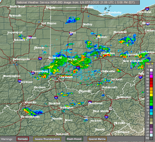 Interactive Hail Maps Hail Map for Blanchester, OH