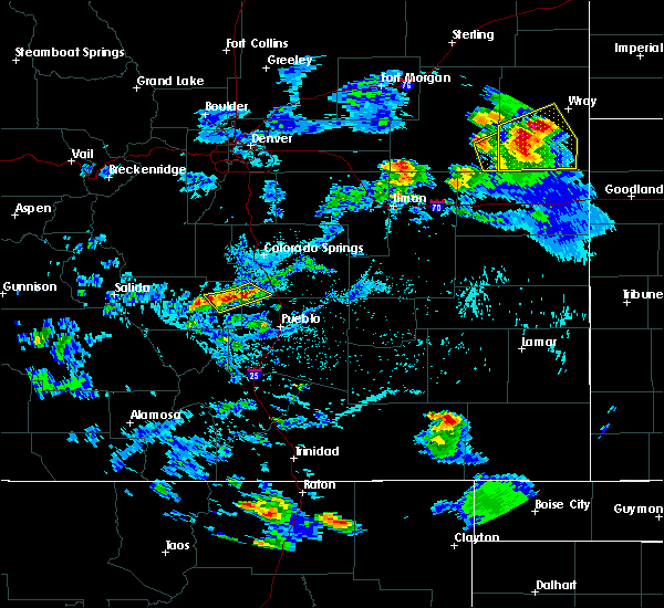 Interactive Hail Maps Hail Map for Williamsburg, CO