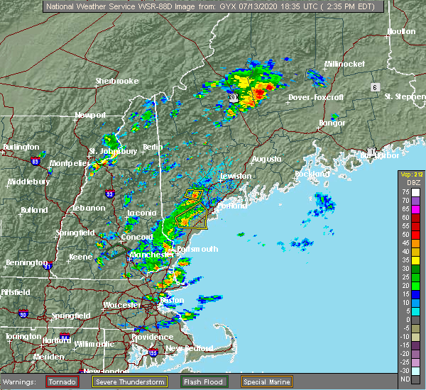 Interactive Hail Maps Hail Map for Portsmouth, NH