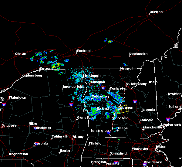 Interactive Hail Maps Hail Map for Bradford, VT