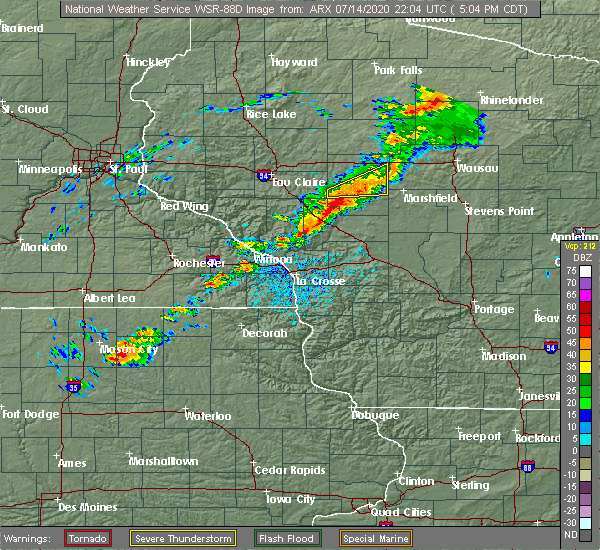 Interactive Hail Maps Hail Map for Millston, WI