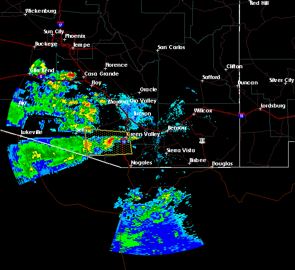 Interactive Hail Maps Hail Map for Arivaca, AZ