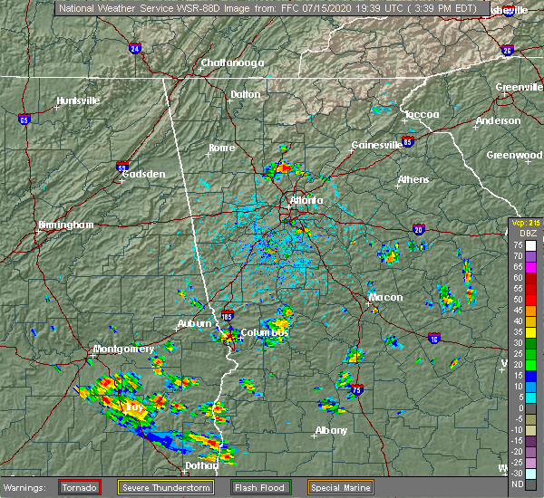 Interactive Hail Maps Hail Map for Canton, GA