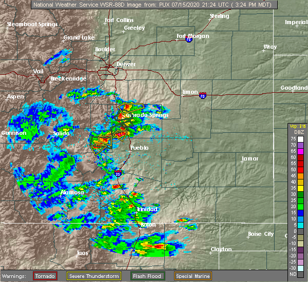 Interactive Hail Maps Hail Map for Peyton, CO