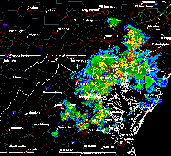 Interactive Hail Maps Hail Map for Pasadena, MD
