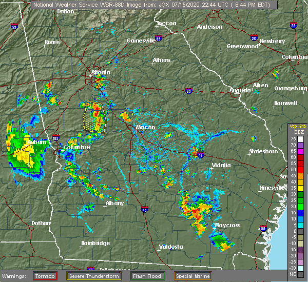 Interactive Hail Maps Hail Map for Wrightsville, GA