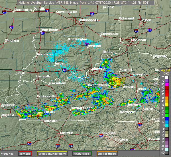 Interactive Hail Maps Hail Map for Salvisa, KY