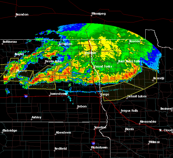 Interactive Hail Maps Hail Map for New Rockford, ND