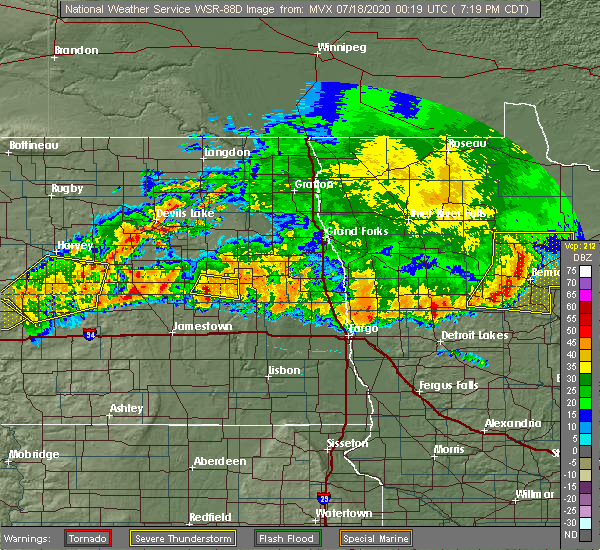 Interactive Hail Maps Hail Map for Ogema, MN