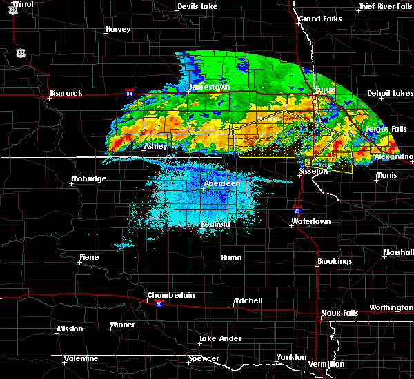Interactive Hail Maps Hail Map for New Effington, SD