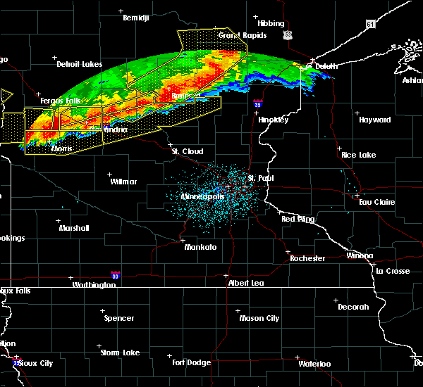 Interactive Hail Maps Hail Map for Alexandria, MN