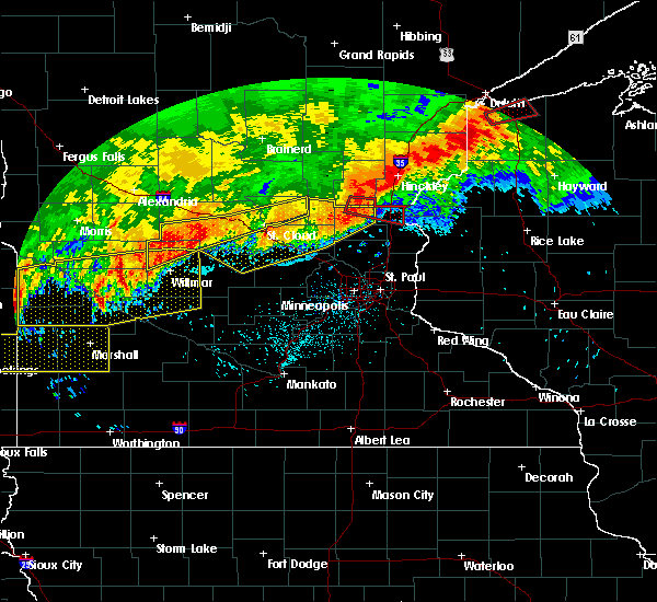 Interactive Hail Maps Hail Map for Clearwater, MN