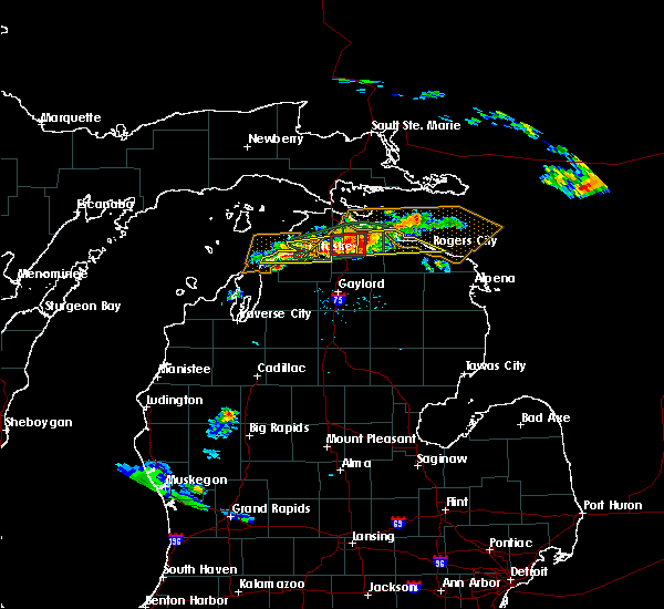 Interactive Hail Maps Hail Map for Rogers City, MI