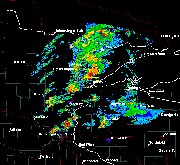 Interactive Hail Maps Hail Map for Beaver Bay, MN